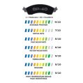 Brzdové desky Wilwood 150-40-7520K-B BP-40 7520 High-Temperature Racing Pads .80 Bedded-In-3
