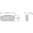 Brzdové desky Wilwood 150-D0815K PM ProMatrix D815 Street Performance Racing Pads .67-2