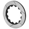 Wilwood 160-12884-GTB GT 36 Straight Vane Rotor Slotted 14.00 Black-1