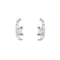 RacingLine Billet DSG Paddles Titanium finish for Audi 8V A3 S3 non-Audi Sport steering wheel Seat Leon III 5F-3