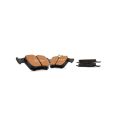 RacingLine RP700 Brake Pads 300mm Smaller Rear non-vented Non Performance Pack eg for VW Golf 7 GTI-1