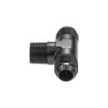 3/4 NPT to AN12 JIC Flare T-PIECE Tree Fuel Oil Adapter Černá-4