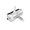 Alloy Polished Water Tank &Oil Catch Can 1.5L Round Water Catch Can Fuel Tank-2