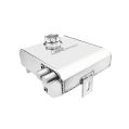 2L Aluminium Alloy Polished Radiator Overflow Surge Tank & Oil Tank Can JRspec-1