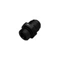 AN-10 AN10 JIC FLARE TO 1/2 STRAIGHT HOSE FITTING ADAPTER Černá-1