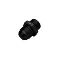 AN-10 AN10 JIC FLARE TO 1/2 STRAIGHT HOSE FITTING ADAPTER Černá-2