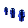 AN10 JIC Flare To M12x1.25 Straight Hose Fitting Adapter Modrá-3