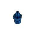 AN4 JIC Flare To 3/8 NPT Straight Hose Fitting Adapter Modrá-3