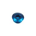 AN6 Hex Allen Key Blanking Plug Bung Blocker Male Fuel Oil Adapter Modrá-1