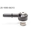 6AN ORB Swivel Banjo to 5/16in SAE Male Radium Engineering-1
