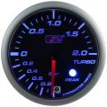 Auto Gauge Ukazatel Boost Zelená-2