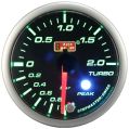 Auto Gauge Ukazatel Boost Zelená-3