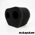 Univerzální sportovní vzduchový filtr Ramair MS-008 pro karburátorové motory-2
