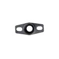 Billet Turbo Drain Adaptér 38-44mm slotted Unl small frame-1