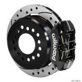 Wilwood 140-11403 Forged Dynapro Low-Profile Zadní Brzdová Sada Vrtaná Černá-1