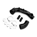 Charge pipe BMW N54 135i 335i 1M with flange for BOV 50mm Černá-3