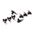 Deatschwerks Bosch EV14 10 fuel injectors kit 1200cc/min, 2003-10 & 2012-17 Dodge Viper, 1992-2002 Dodge Viper (top feed conversion)-1