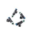 Deatschwerks Bosch EV14 4 fuel injectors kit 1000cc/min, Honda S2000 F22 06-09, CRZ 11+, Civic Si K20/K24 02-11, Acura RSX/TSX K20/K24 02-09-1