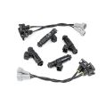 Deatschwerks Bosch EV14 sada 4 Vstřikovačů paliva 1500cc/min, Mitsubishi Lancer Evo X 4B11T 07-15-1