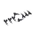 Deatschwerks Bosch EV14 8 fuel injectors kit 1100cc/min, BMW M5 E39 S62 2000-03 and BMW M3 E90/E92/E93 4.0L S65 2008-13-1
