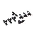 Deatschwerks Bosch EV14 8 fuel injectors kit 1200cc/min, Mercedes-Benz CL55 AMG 03-06 (Supercharged), E55 AMG 03-06(Supercharged), S55/SL55 AMG 03-06 (Supercharged), EV14 Universal 48mm standard-1