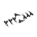Deatschwerks Bosch EV14 8 fuel injectors kit 600cc/min, Mercedes-Benz C63 AMG M156 6.3 2007-14 and Mercedes-Benz E63 AMG M156 6.3 2007-11-1