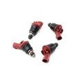 DeatschWerks sada 4 Vstřikovačů paliva 270cc/min Side Feed, Nissan G20/SR20/200sx/240sx SR20DET/KA24DE 91-98-1