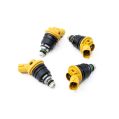 DeatschWerks zestaw 4 wtryskiwaczy paliwa 850cc/min, Side Feed Subaru STI EJ25 04-06, Legacy GT EJ25 04-06, Impreza 2.5RS 97-98 (Side Feed)-1