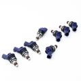 DeatschWerks sada 8 Vstřikovačů paliva 370cc/min, Side Feed Nissan Q45 91-99-1