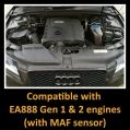 Intake Induction Air Filter Kit MST Performance Audi A4 B8 A5 8T 1.8 TFSI EA888 Gen 1-2-4