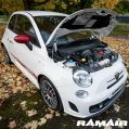 Intake Induction Air Filter Kit Ramair JSK-116-BK for Abarth Fiat 500 esseesse 595 1.4T-5