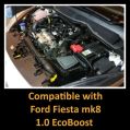 Intake Induction Air Filter Kit Ramair JSK-136-BK Ford Fiesta MK8 1.0 Ecoboost-3
