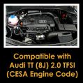 Intake Induction Air Filter Kit Ramair JSK-141-BK for Audi TT 8J 2.0 TFSI EA888 CESA-5