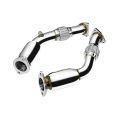 Downpipe NISSAN 350Z Infiniti G35 DECAT + Tlumič-3