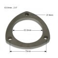 Příruba výfuku 2,5'' – 63,5mm FMIC.EU - 3 otvory-3