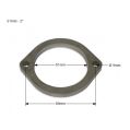 Příruba výfuku 2'' 51mm FMIC.EU - 2 otvory-3