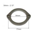 Příruba výfuku 54mm FMIC.EU - 2 otvory-3