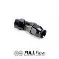 Full Flow PTFE Hose End Fitting 30 Degree AN-6-1
