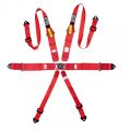 GT2I Sedan Harness Race 6-Point Red FIA Approved 8853-16-1