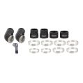 Mishimoto 12-16 BMW F10 M5 Intercooler Pipe Kit Micro Wrinkle Black-1