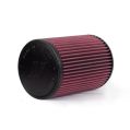 Mishimoto Air Filter w/ Molded Logo Red Oil 8 Layer Cotton w/ Worm Gear Clamp-1