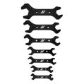 Mishimoto Wrench Set 7pc. -AN3 to -AN20 (Black Anodized)-1
