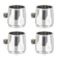 Mishimoto Aluminum -6AN Hex Finishers Silver-1