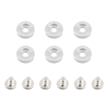 Mishimoto Fender Washer Kit Small 6pcs Silver-1