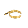 Nerezová spona T-clamp Constant Tension Mishimoto zlatá 2,5 Inch-1