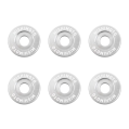 Mishimoto Fender Washer Kit Small 6pcs Silver-2