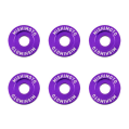 Mishimoto Fender Washer Kit Small 6pcs Purple-2