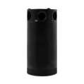 Mishimoto 3-Port Universal XL  Baffled Catch Can Black-2
