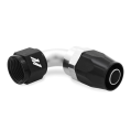 Mishimoto Aluminum PTFE -8AN 90 Degree Fitting Black-2