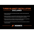 Mishimoto 07-11 BMW N54 (135i 335i 535i) Turbo Blanket-4